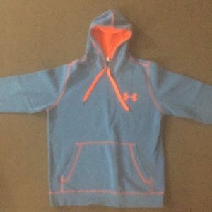 Under Armor Sky/Neon Blue Hoodie